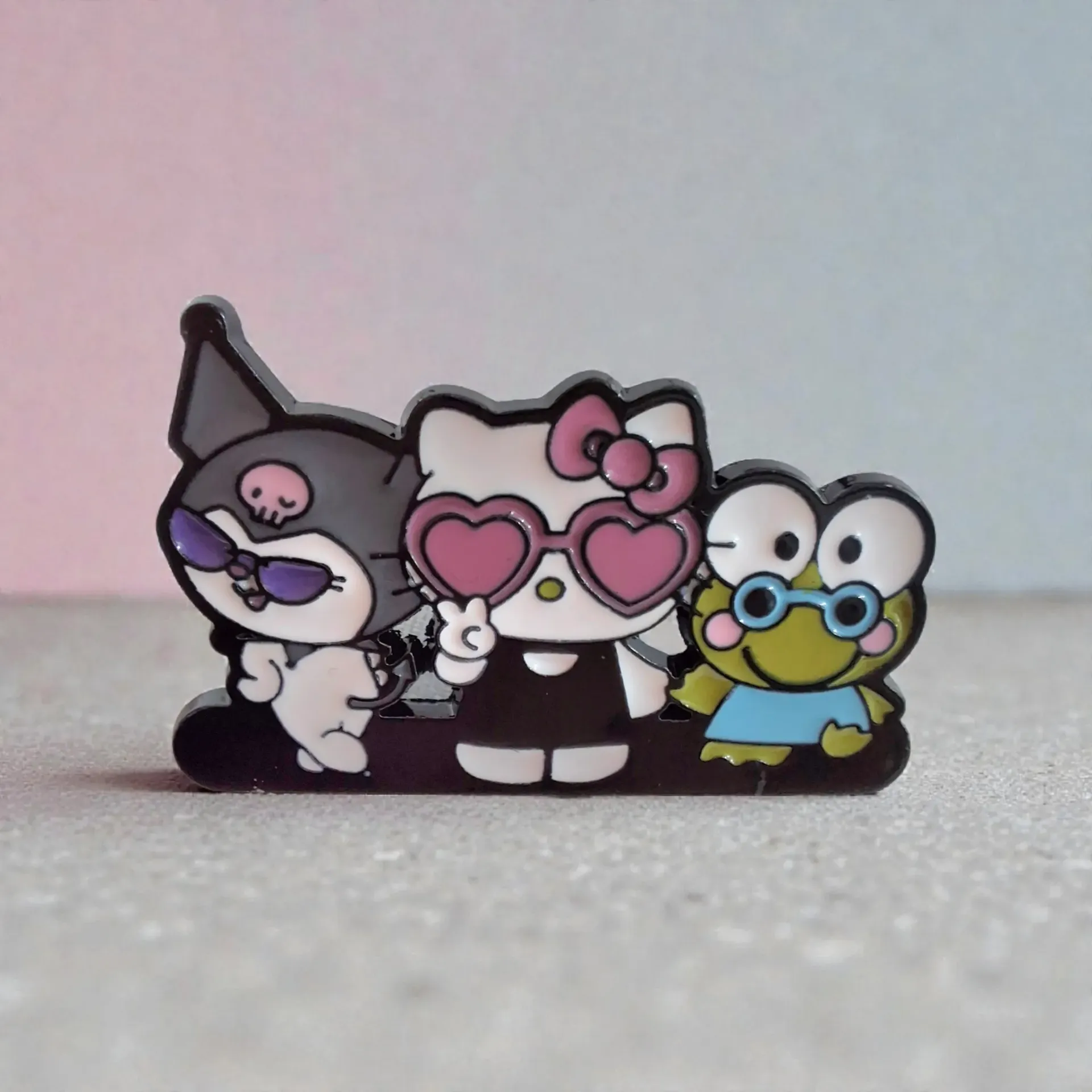 [HKF015] Hello Kitty Kuroomi y Keroppi fashion